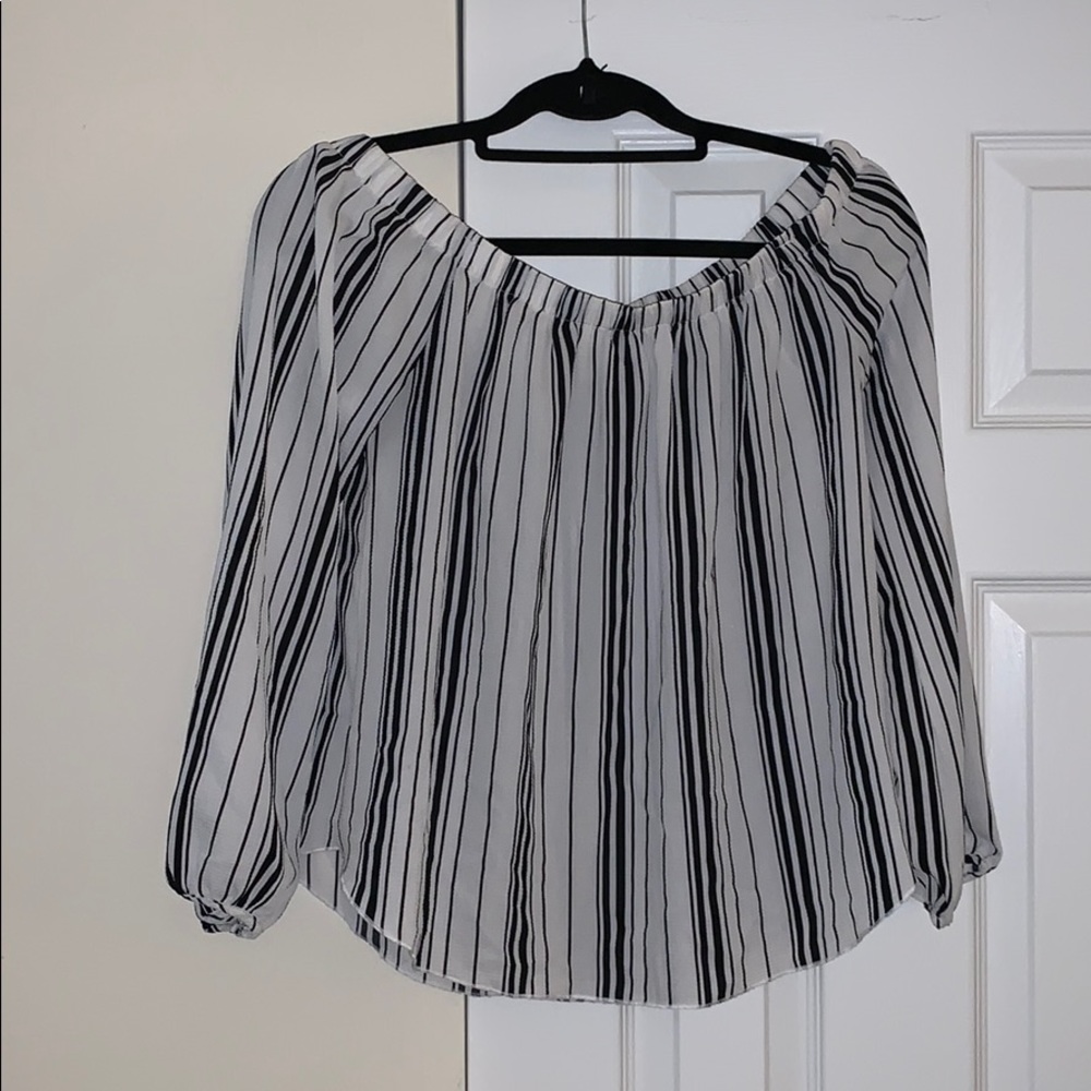 Charlotte Russe Off the Shoulder Top
